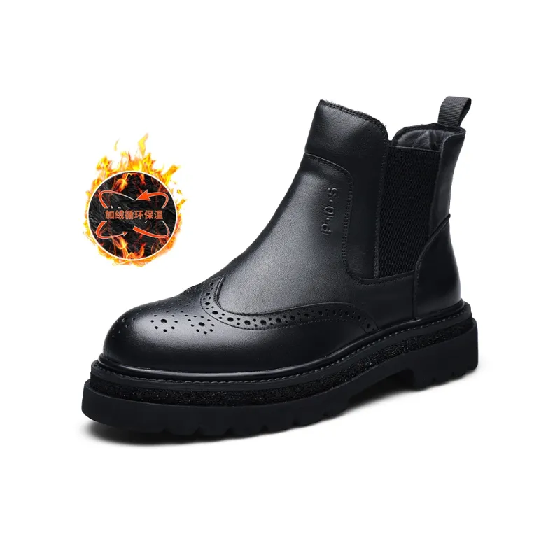 PARDASAUL Chelsea Boots Men's Black-5