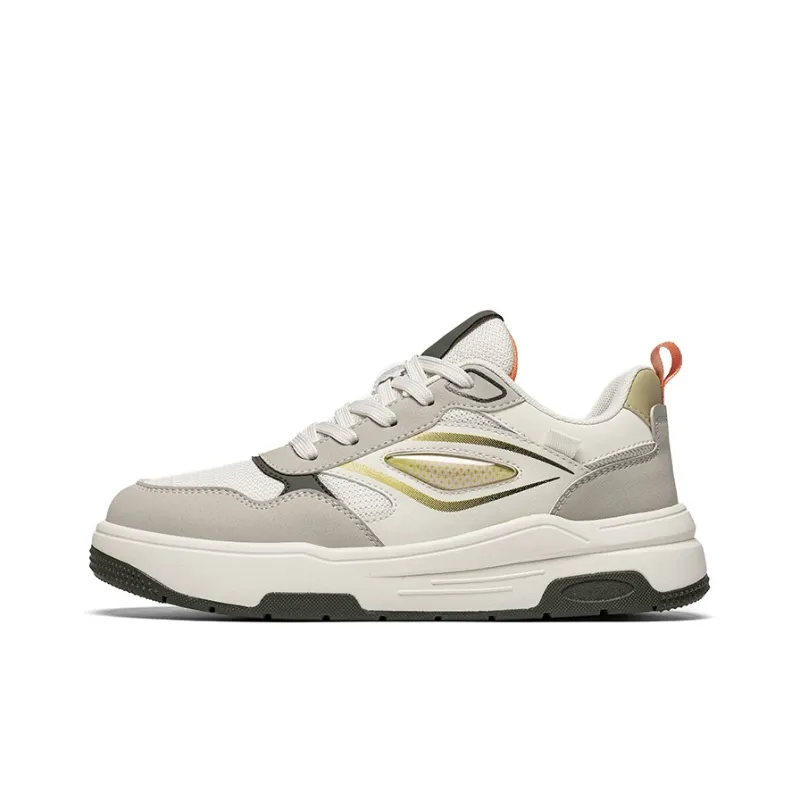 SUPEREDGE Slip Resistant Shock Absorbers With Abrasion Resistant Properties Low Top Skateboard Shoes Men's-4