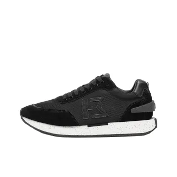 ELHANN.H Abrasion Resistant Slip Resistant Low Top Athletic Shoes Men's Black