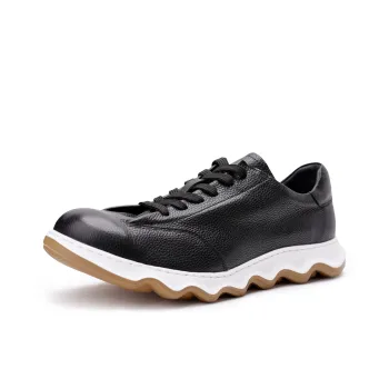 Brounvanm Low Top Casual Shoes Men's Black