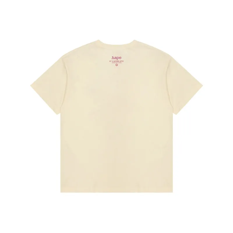 Aape Logo patch T shirt-3