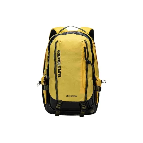 Anta Polyester Backpack Unisex Warm Fruit Orange