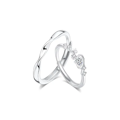 MISS TOOYA S999 Fine Silver Rings Unisex