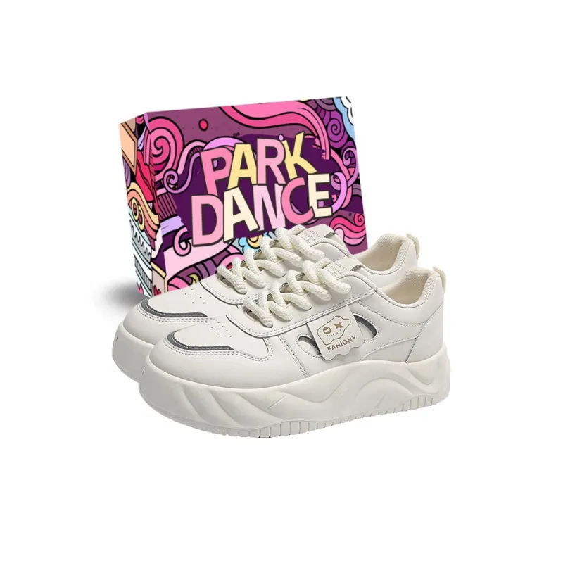 PARK DANCE Low Top Skateboard Shoes Women's-14