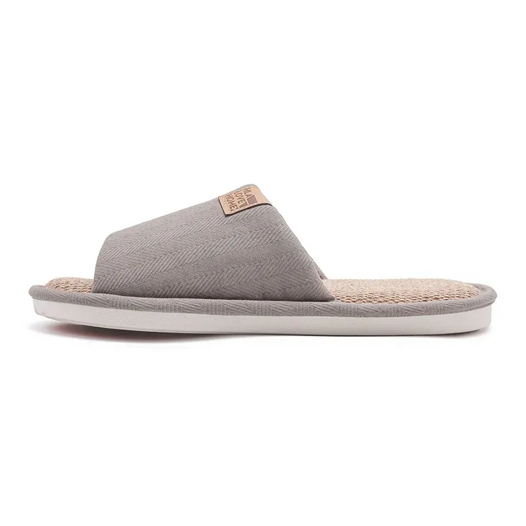 HLA All Season Soft Sole Home Slip Resistant Quiet Indoor Slippers Couple's-11