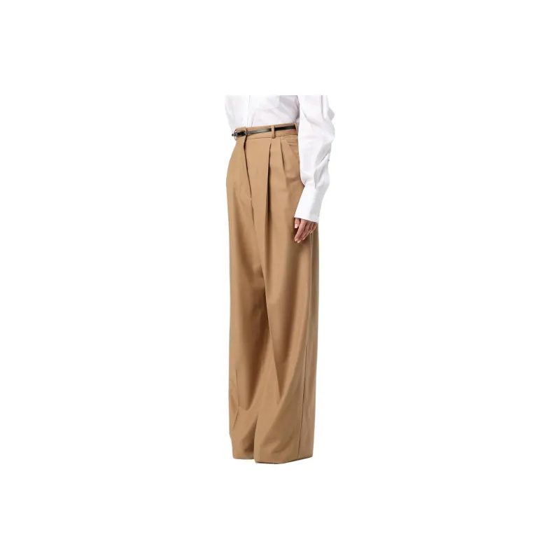 SportMax Kiens12 Belted Wide Leg Pants-2