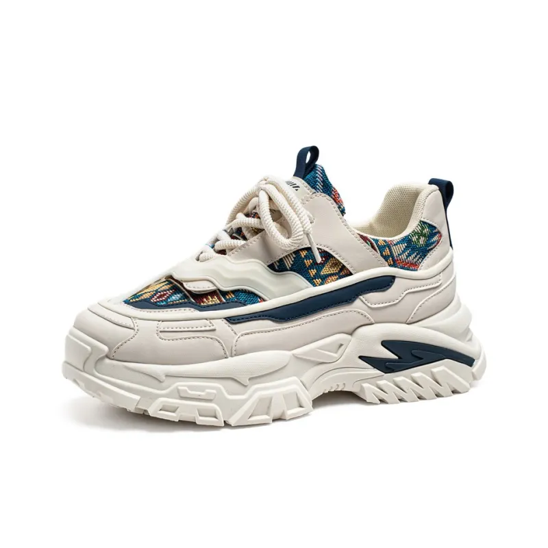 JKEM Cushioning, Slip Resistant, And Abrasion Resistant Low Top Chunky Sneakers Men's-11