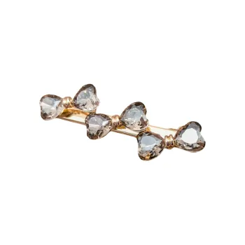 JIANYINGSHU Alloy+Faux Diamond Hair Clips Women's