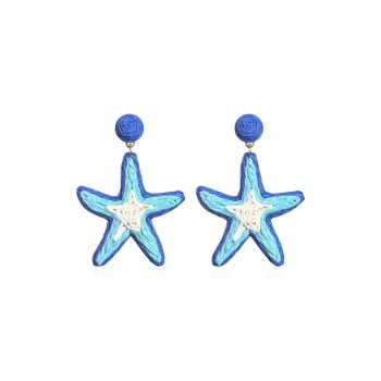 Peach Tea Alloy Earrings Women's