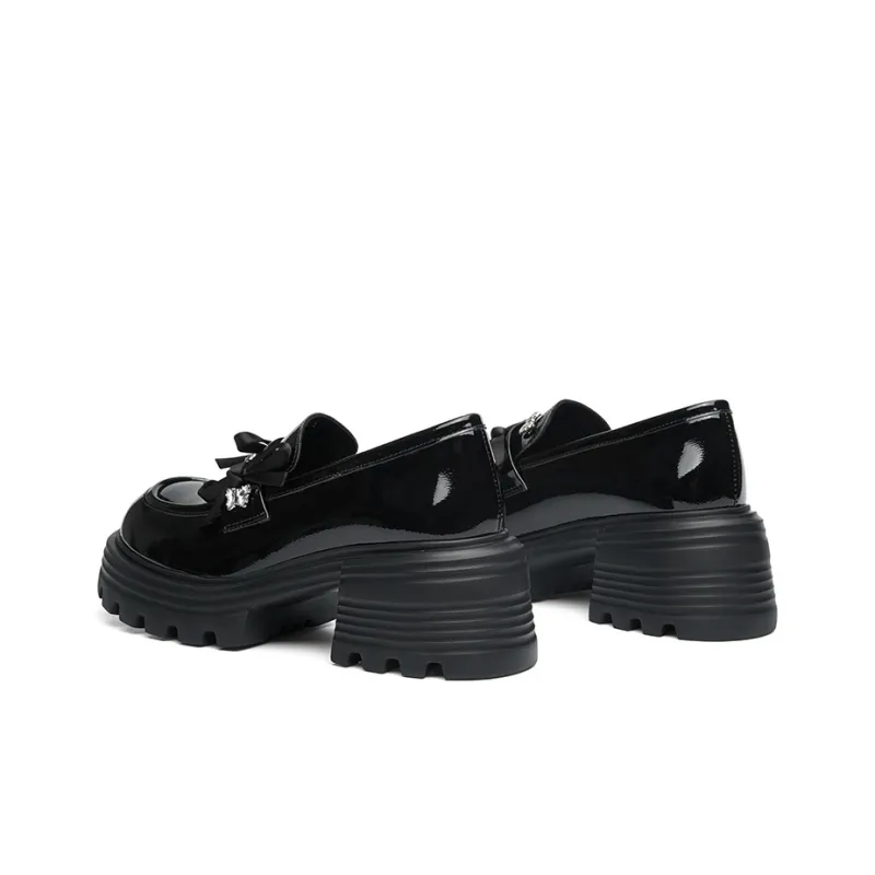RED DRAGONFLY Loafers Women's Black-4