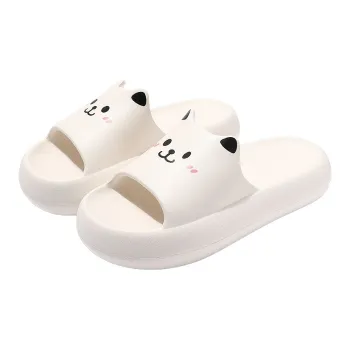 An Shangfen EVA Squashy And Bouncy Feeling Cute Slippers For Women's, Home Slippers With Slip Resistant Sole