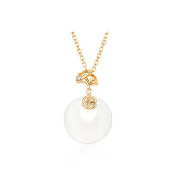 MURSTER Chalcedony Jade Necklaces Women's