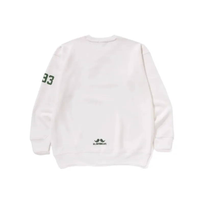 A BATHING APE Pull Over Crewneck Sweat Shirt-3