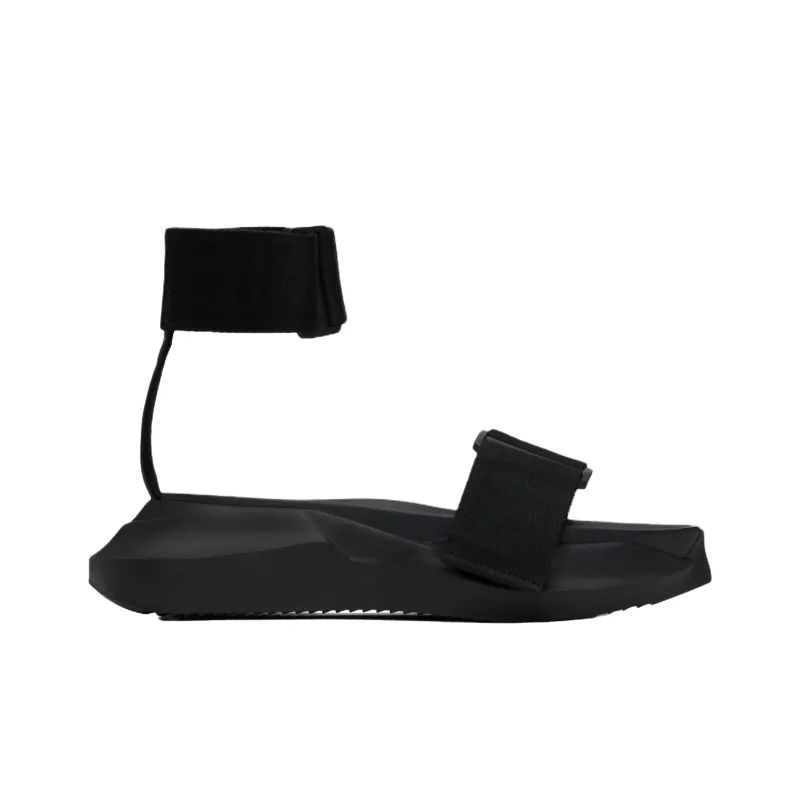 RICK OWENS/RO Hollywood One Strap Sandals Men's Black-1