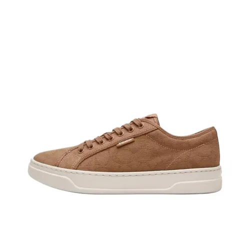 COACH Low Top Canvas Shoes Women's Brown
