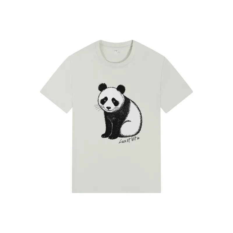 LUX ET VITA T Shirt Unisex Gray White-4