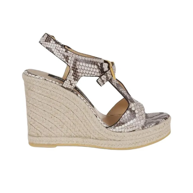 SERGIO ROSSI Strap Sandals 9cm Women's Beige-1