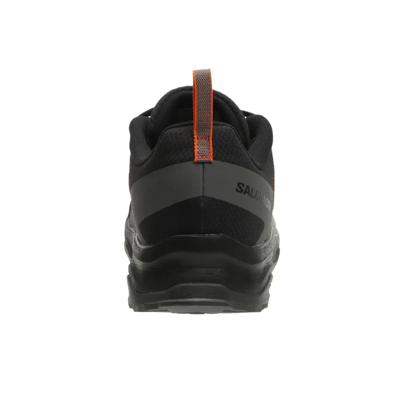 SALOMON Gore Te Cushioning, Slip Resistant, Abrasion Resistant, Lightweight Low Top Hiking Shoes Men's Black Orange-2
