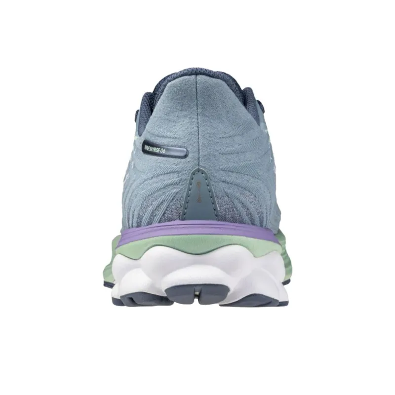 Mizuno WAVE SKYRISE 6 Abrasion Resistant Cushioning Low Top Running Shoes Women's Turquoise-3