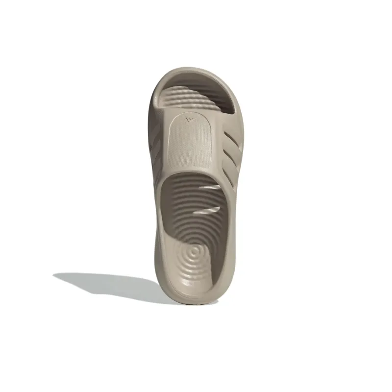 Adidas AdiFom IIInfinity Slide Slip Resistant Slide Slippers Unisex Preppy Silver Gray-4
