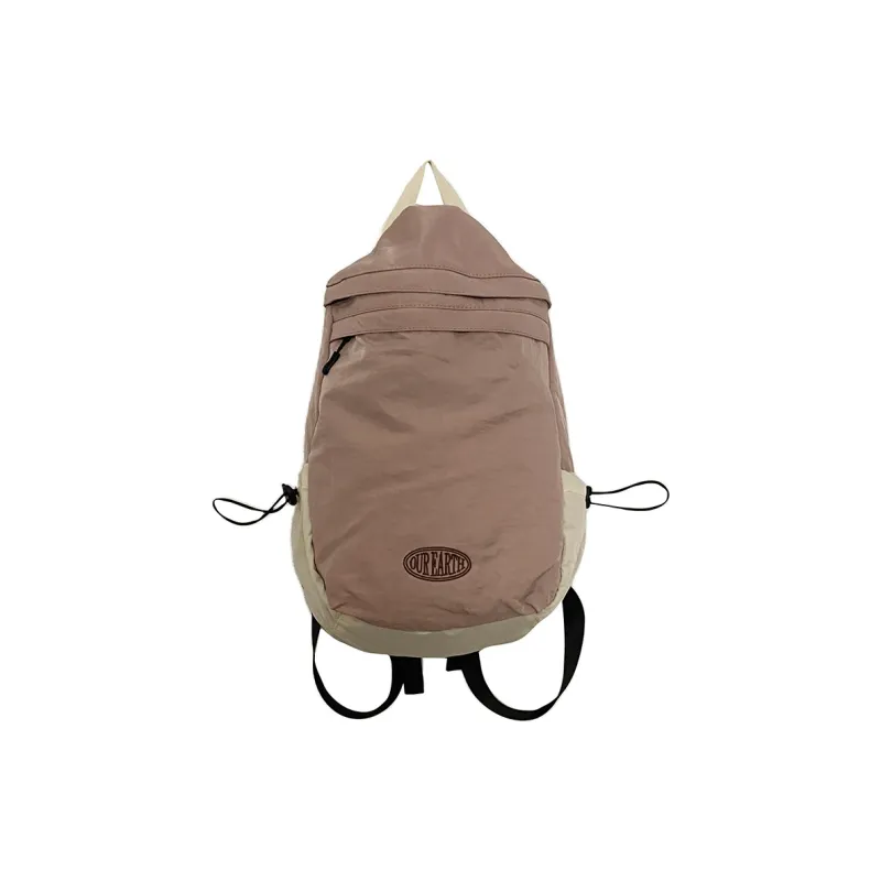 Tong Tong Rabbit Washed Cloth Backpack Unisex Lotus Color/Green-0