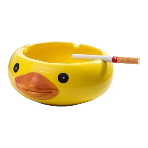 KERPA Cute Cartoon Styling Ashtray, Home Living Room Tea Table Accessories, Small One Size