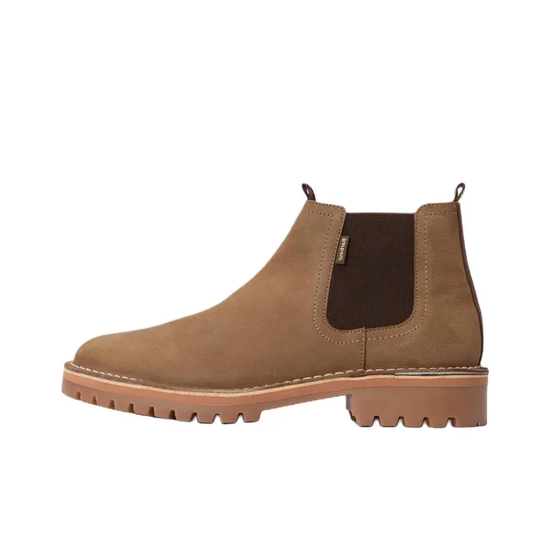 BARBOUR Short Chelsea Boots Men's Brown-0