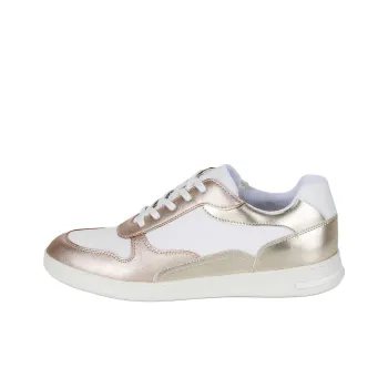 GEOX Low Top Skateboard Shoes Women's Gold