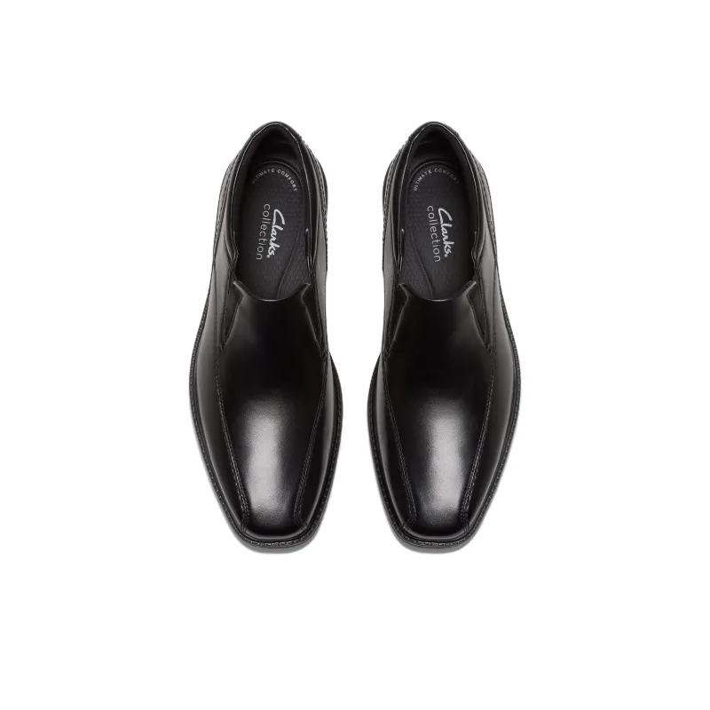 Clarks Dresslite Step Loafers Men's Black-3