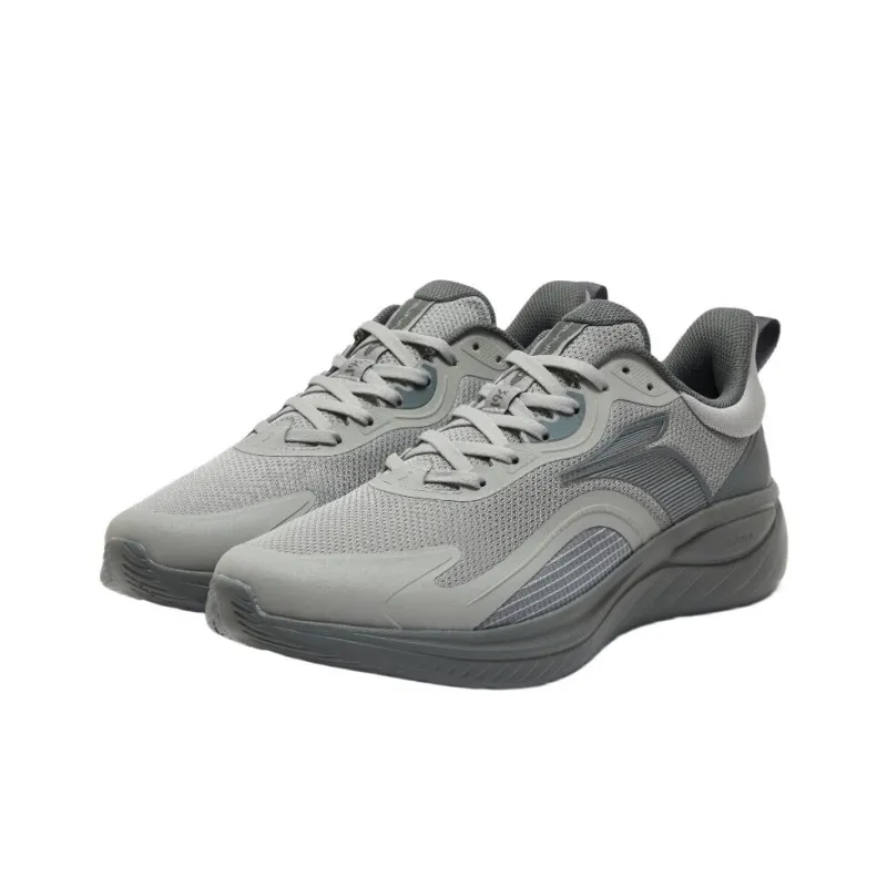 361° Softwalk 3.0 Slip Resistant And Breathable Low Top Casual Running Shoes Men's Gray-2