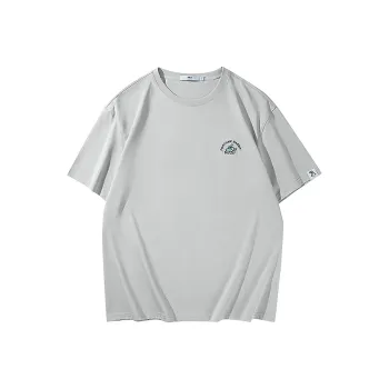 HLA T Shirt Men's Cooling Antibacterial Light Gray Pattern CP