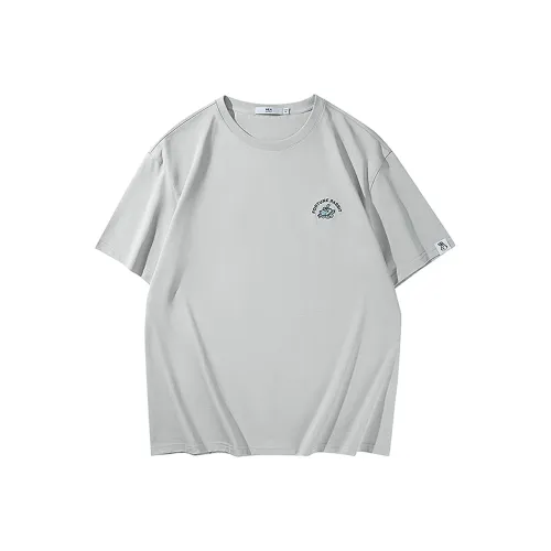 HLA T Shirt Men's Cooling Antibacterial Light Gray Pattern CP