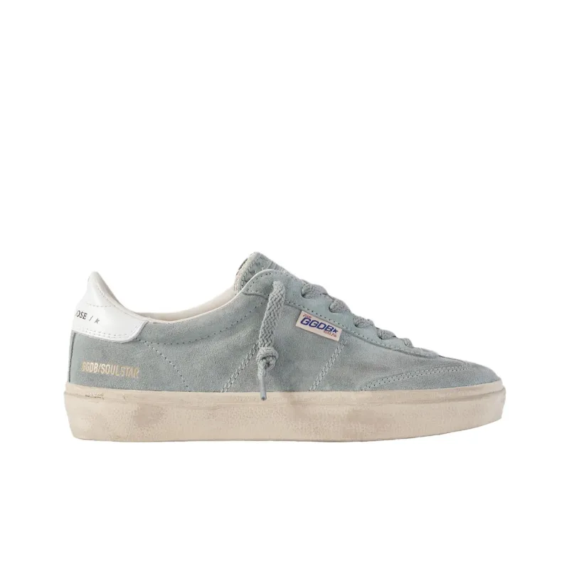 Golden Goose Soul Star Low Top Skateboard Shoes Women's Gray-1