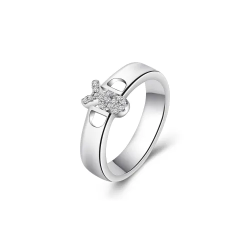 Right Hand Waiting S925 Silver Rings Women's