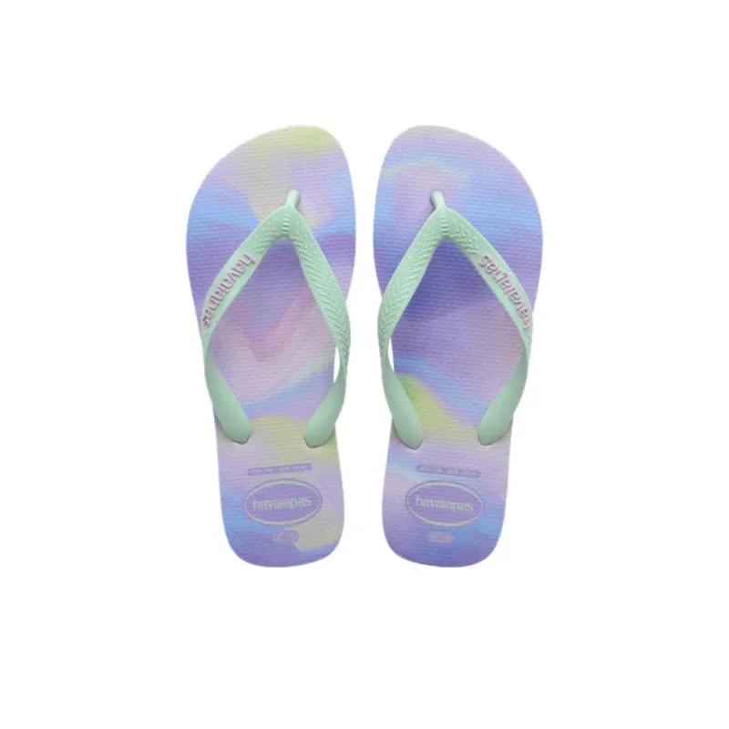 Havaianas Top Fashion Abrasion Resistant Flip Flops Women's Purple-3