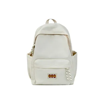 GOBLIN SHARKS 1759 Nylon Backpack Unisex White/Black/Pink/Red Brown/Purple