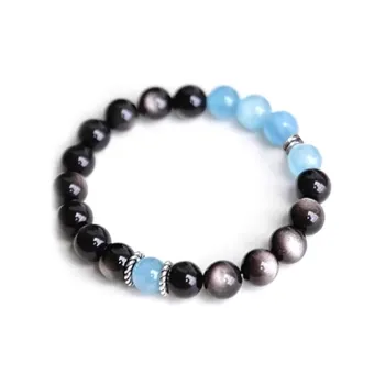 Lang Wind Obsidian Bracelets Unisex