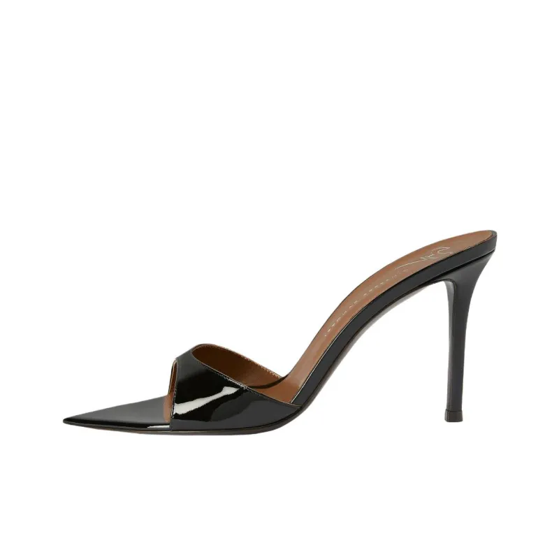 Giuseppe Zanotti/GZ Intriigo Slide Slippers 9cm Women's Black-0