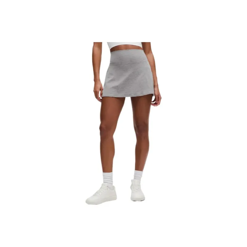 Lululemon Align™ Collection Casual Short Skirts Women's Blend Medium Gray Heathered Core Medium Gray-0