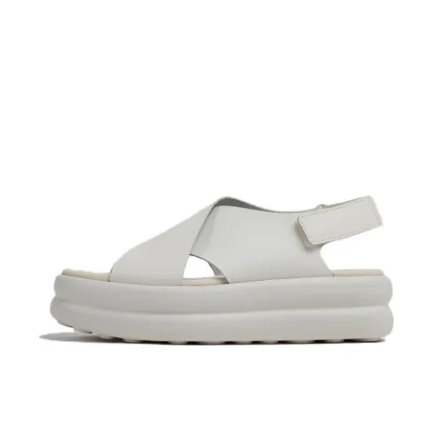 CAMPER Pelotas Flota One Strap Sandals 5.1cm Women's White