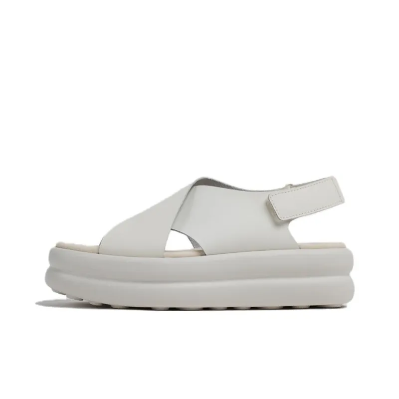 CAMPER Pelotas Flota One Strap Sandals 5.1cm Women's White-0
