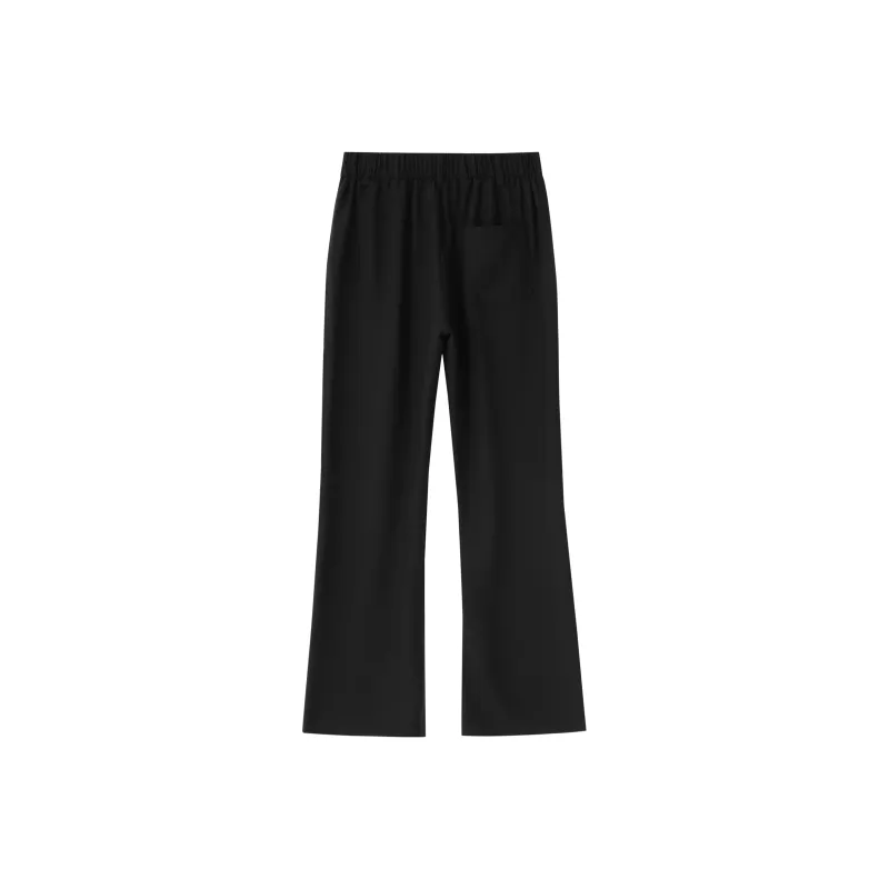 WELTER EXPERIMENT Fashion Versatile Suit Trouser Unisex Classic Black-3