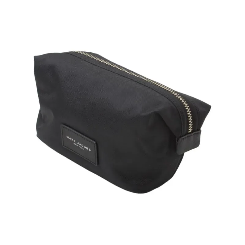 MARC JACOBS Nylon Toiletry Bag Unisex Black-2