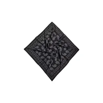 ZARA Cotton Headwraps Men's Black