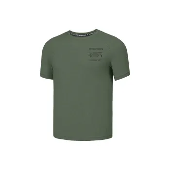Skechers Basic Sports Series SS25 T Shirt Men's Thyme Green 031F