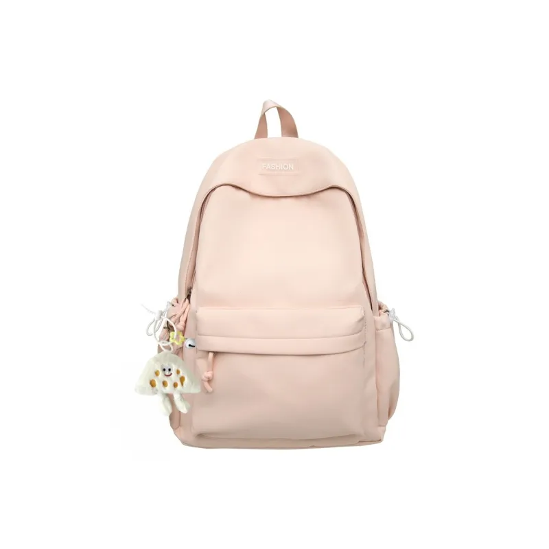 Yalu Nylon Backpack Unisex Mint Green/Black/Pink/Lemon/Lake Blue-6