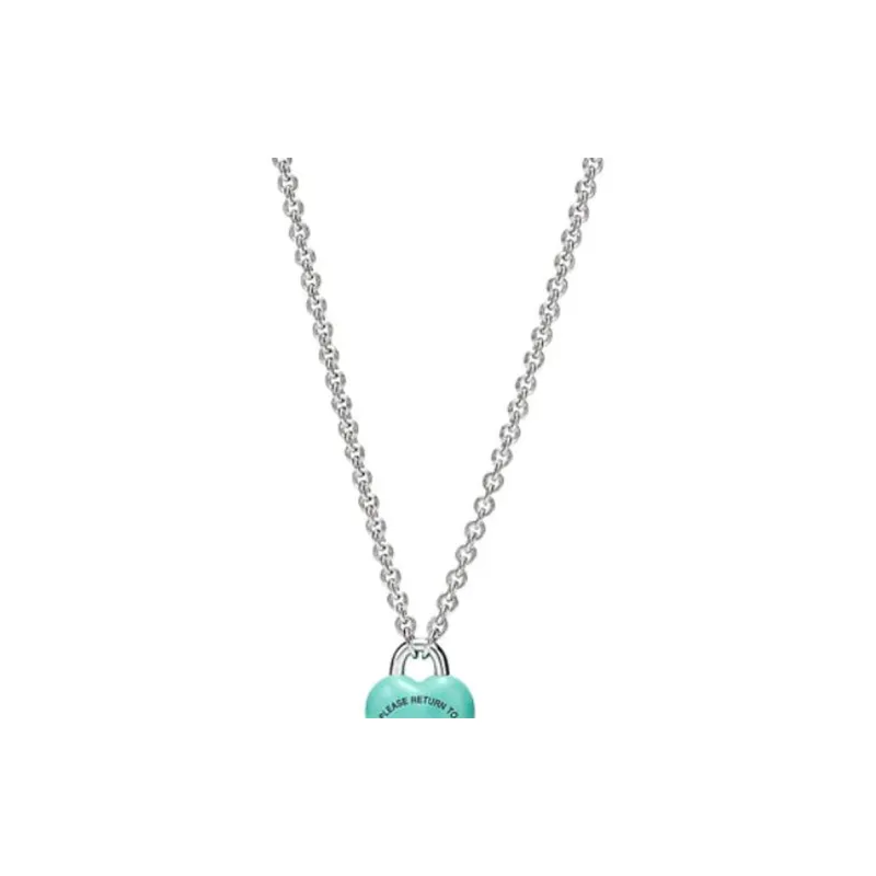 TIFFANY & CO. Sterling Silver Necklaces Unisex Silver-1