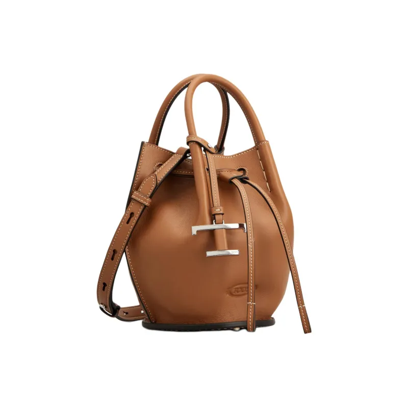 TOD'S Buz Drawstring Mini Bucket Bag-1