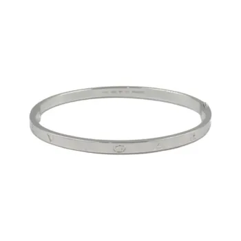 BVLGARI 2010s 18kt White Gold B Zero1 Bangle