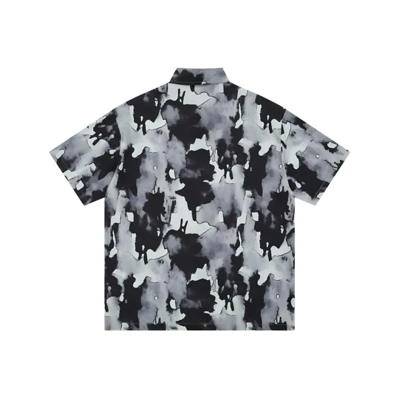 BONAS Shirts Unisex Black/White-1